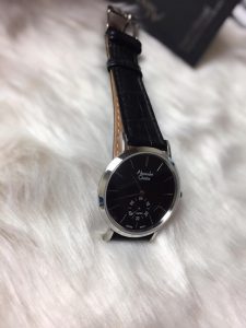 Đồng hồ Alexandre Christie 8C11MS-GL-D dây da cho Nam