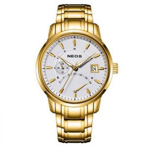 Đồng hồ Neos N30857M dây vàng mặt vàng
