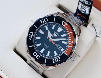 Đồng hồ Seiko 5 Sports SRPC57K1 chính hãng mặt đỏ đen