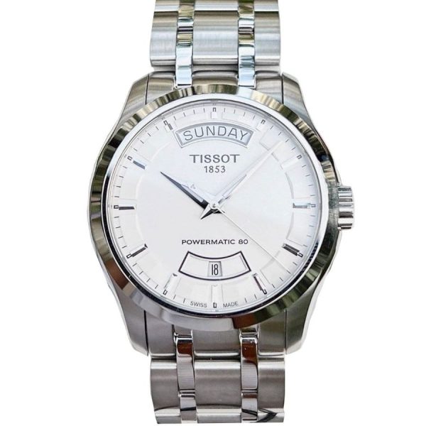 Đồng hồ Tissot Couturier DayDate White T035.407.11.031.01