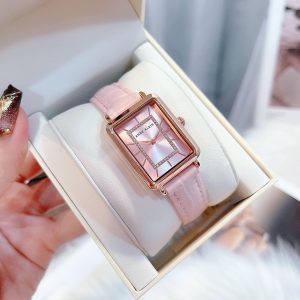 Đồng hồ nữ Anne Klein 3820RGPK dây da màu hồng