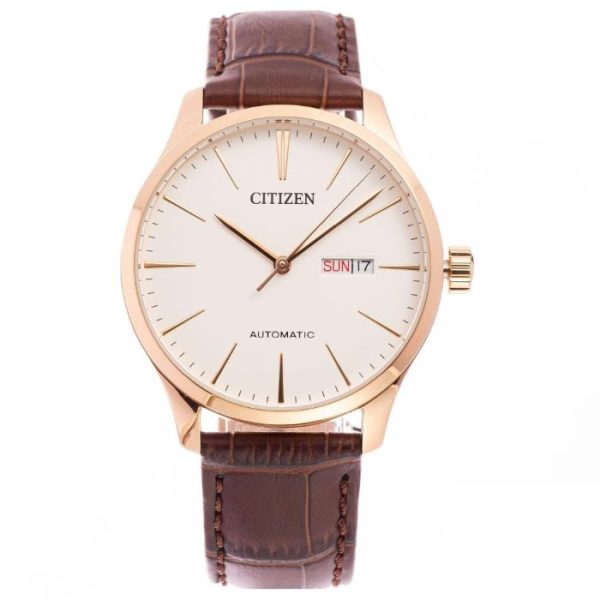 Đồng hồ Citizen Automatic NH8353-18A dây da