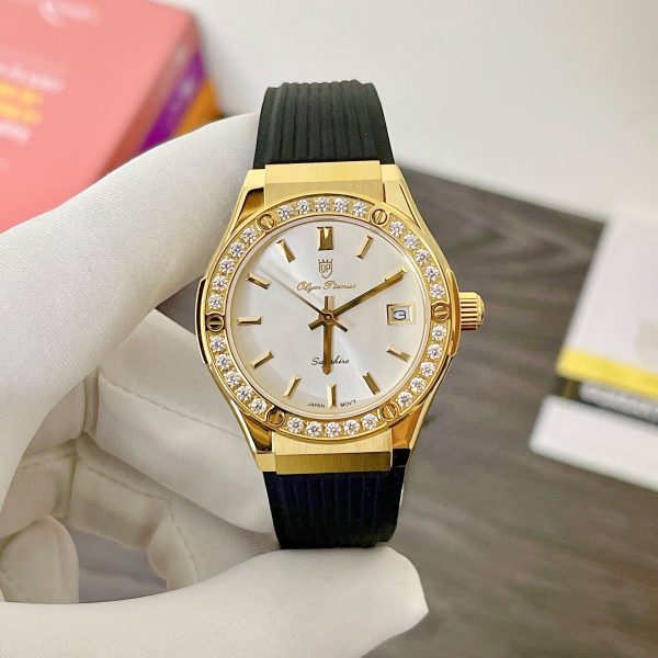 Đồng hồ nữ Olym Pianus OP990-45DLK-GL-T size 34mm